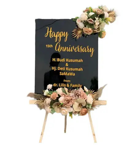 Papan Bunga Akrilik Tenogo